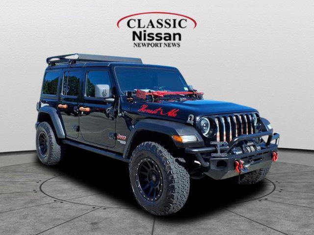 used 2018 Jeep Wrangler Unlimited car, priced at $21,977
