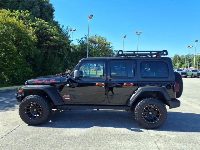 used 2018 Jeep Wrangler Unlimited car, priced at $21,977