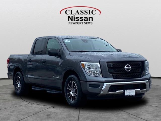 used 2022 Nissan Titan car, priced at $32,324