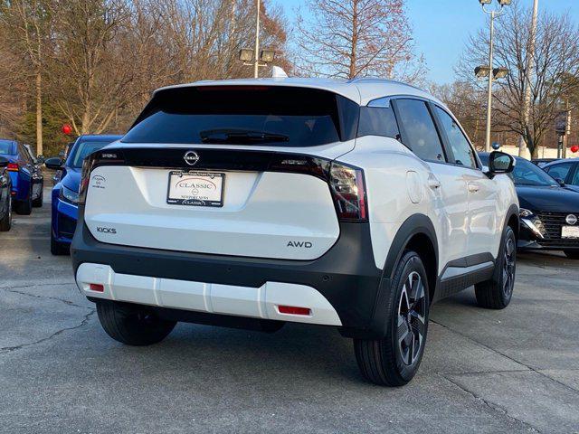 new 2025 Nissan Kicks car, priced at $28,335
