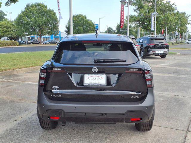 new 2025 Nissan Kicks car, priced at $26,555