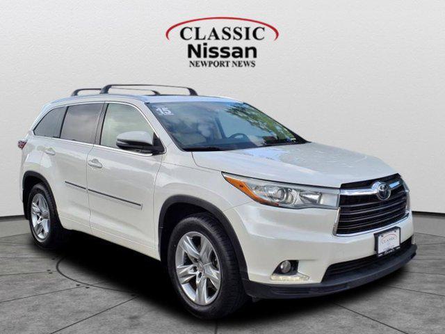used 2015 Toyota Highlander car, priced at $17,483