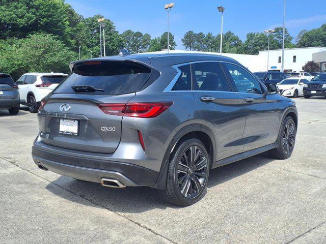 used 2022 INFINITI QX50 car, priced at $30,491