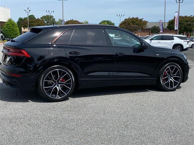 used 2019 Audi Q8 car, priced at $33,500