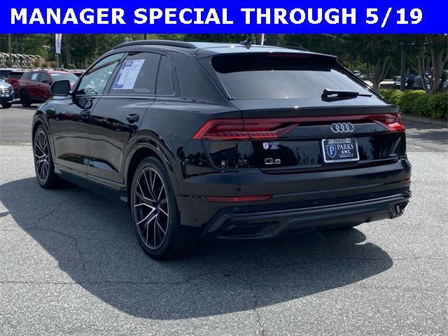 used 2019 Audi Q8 car, priced at $34,000