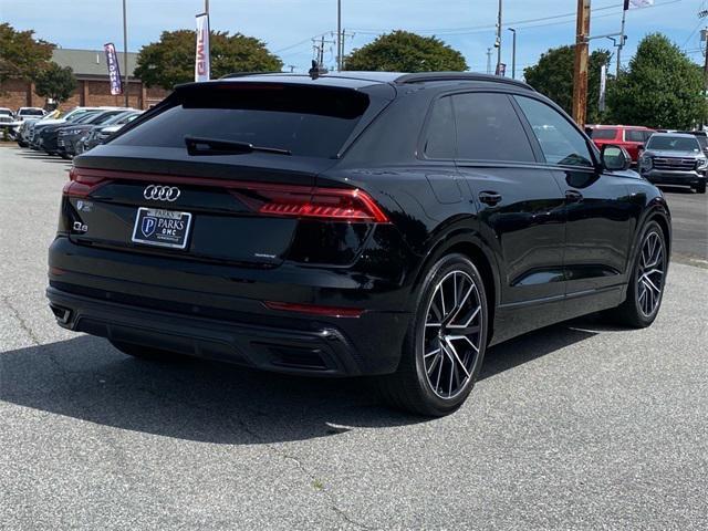 used 2019 Audi Q8 car, priced at $33,500