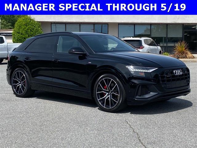 used 2019 Audi Q8 car, priced at $34,000