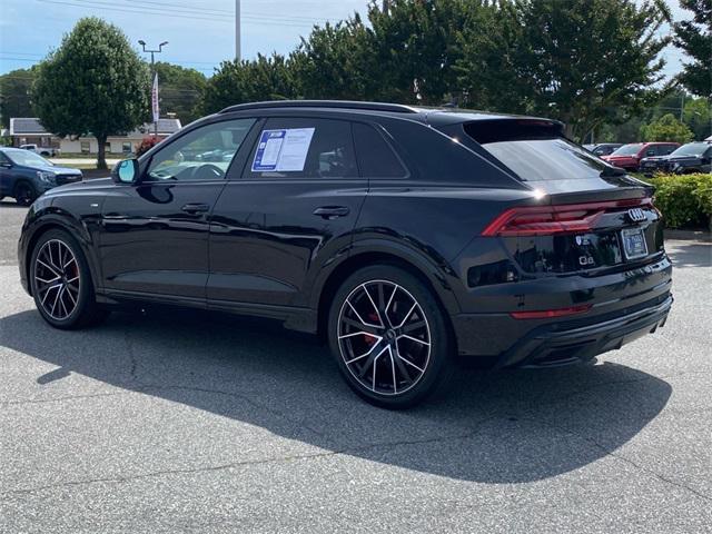 used 2019 Audi Q8 car, priced at $33,500