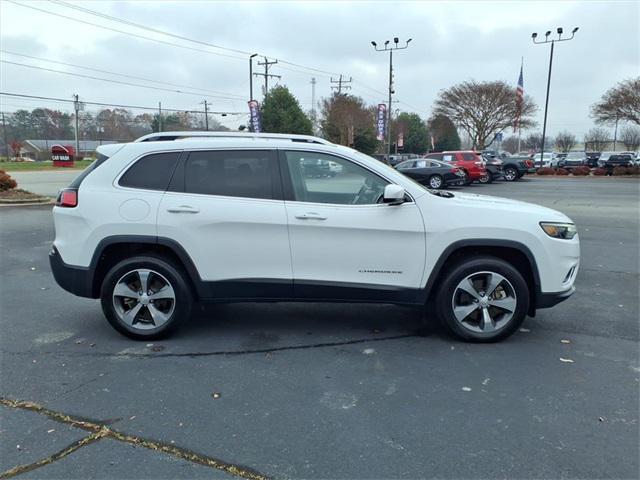 used 2020 Jeep Cherokee car, priced at $17,000