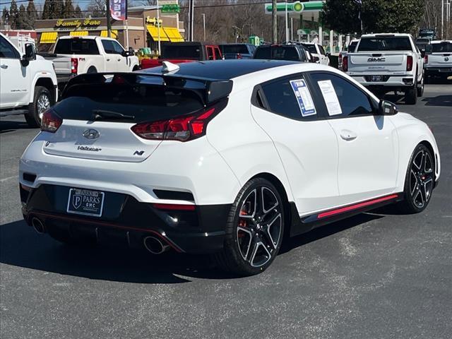 used 2021 Hyundai Veloster N car, priced at $21,550