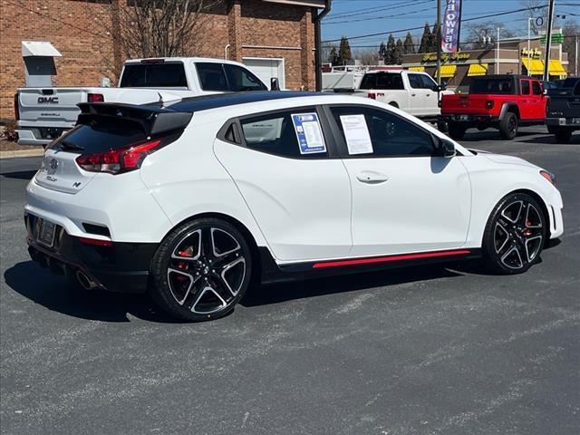 used 2021 Hyundai Veloster N car, priced at $21,550