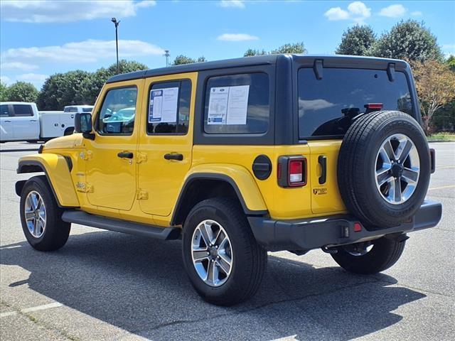 used 2021 Jeep Wrangler Unlimited car, priced at $29,500