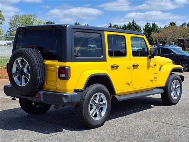 used 2021 Jeep Wrangler Unlimited car, priced at $29,500