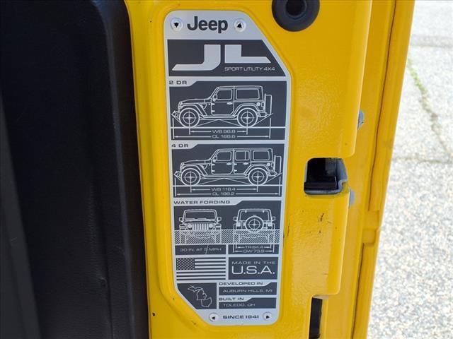used 2021 Jeep Wrangler Unlimited car, priced at $29,500