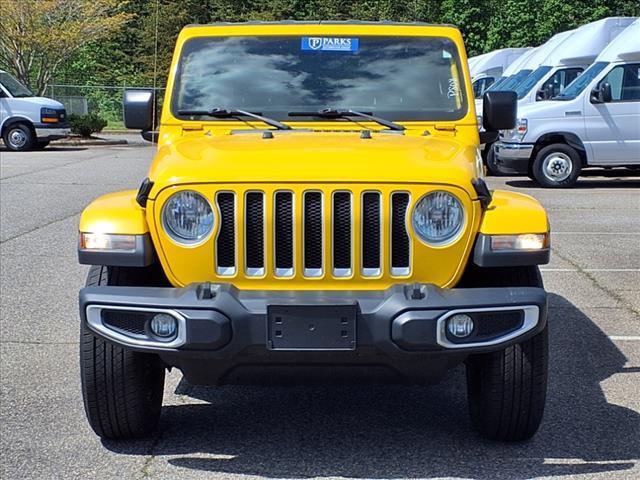 used 2021 Jeep Wrangler Unlimited car, priced at $29,500