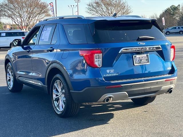 used 2022 Ford Explorer car, priced at $25,700