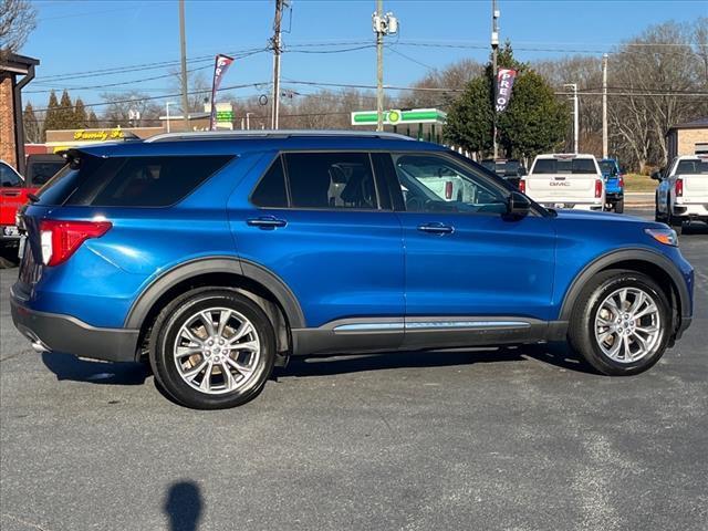 used 2022 Ford Explorer car, priced at $25,700