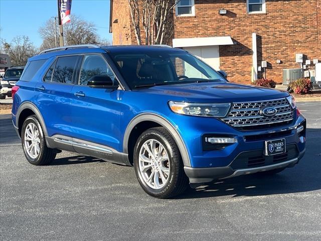 used 2022 Ford Explorer car, priced at $25,700