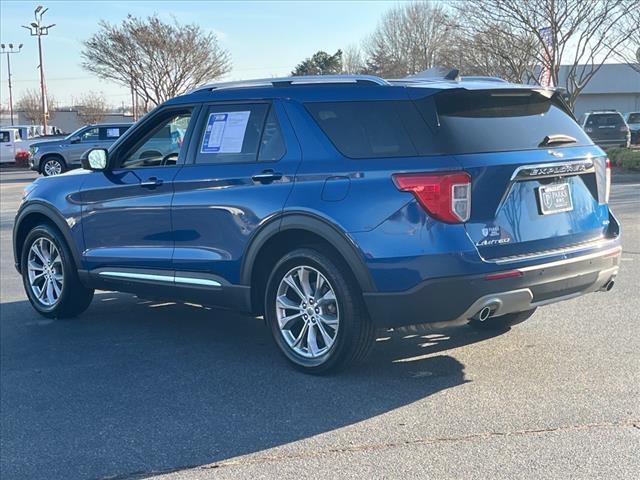 used 2022 Ford Explorer car, priced at $25,700