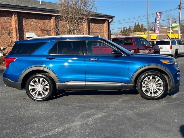 used 2022 Ford Explorer car, priced at $25,700