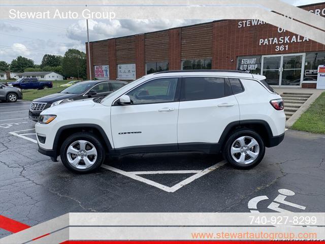 used 2021 Jeep Compass car, priced at $19,999
