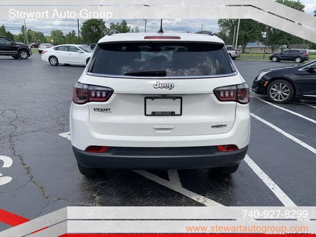used 2021 Jeep Compass car, priced at $19,999
