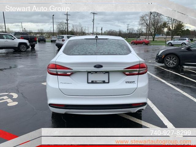 used 2017 Ford Fusion car, priced at $11,888