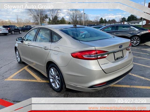 used 2017 Ford Fusion car, priced at $13,999