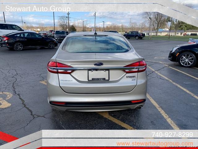 used 2017 Ford Fusion car, priced at $13,999