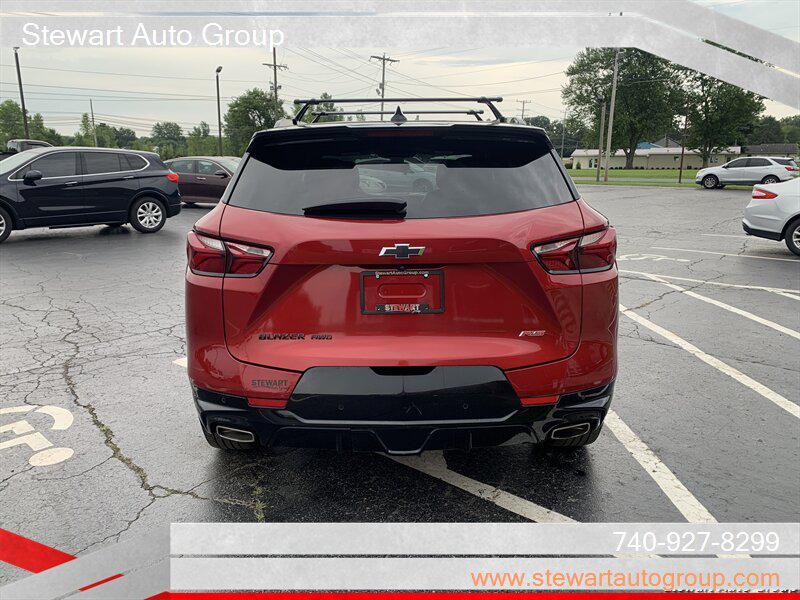 used 2022 Chevrolet Blazer car, priced at $28,300