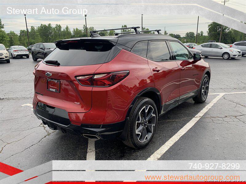 used 2022 Chevrolet Blazer car, priced at $28,300