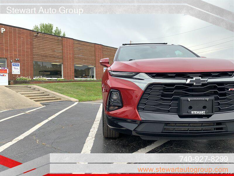 used 2022 Chevrolet Blazer car, priced at $28,300