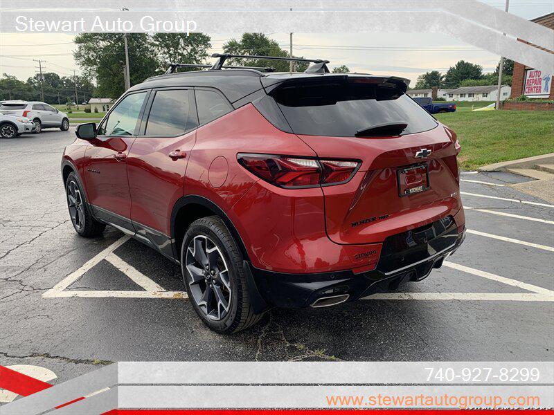 used 2022 Chevrolet Blazer car, priced at $28,300