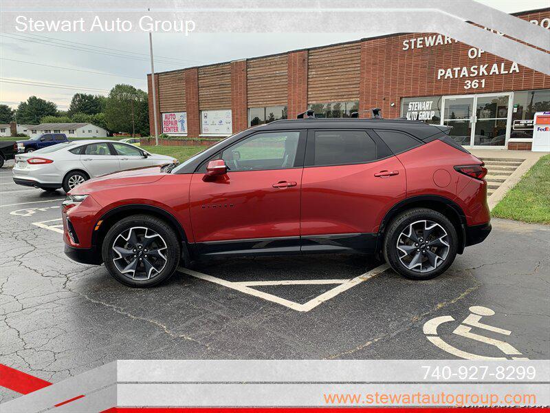 used 2022 Chevrolet Blazer car, priced at $28,300