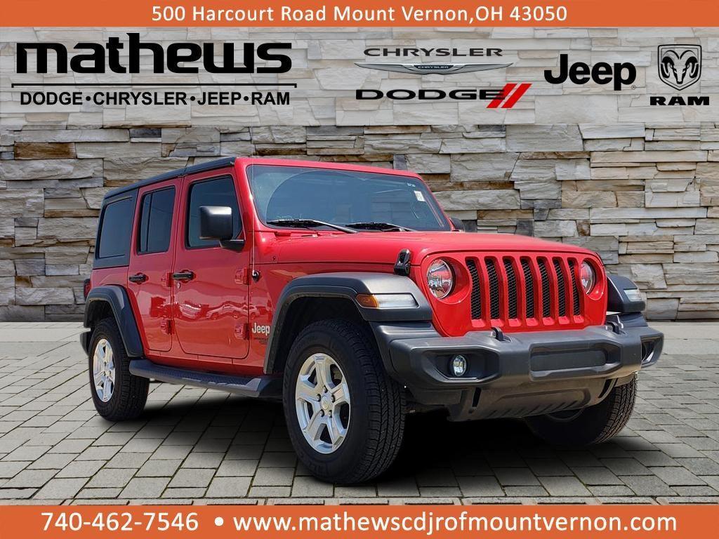 used 2019 Jeep Wrangler Unlimited car, priced at $28,990