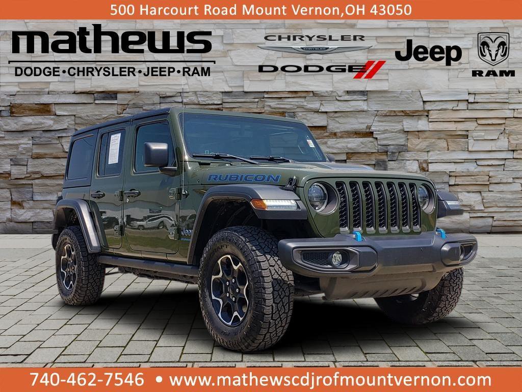 used 2023 Jeep Wrangler 4xe car, priced at $37,990
