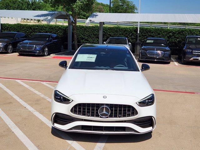 new 2024 Mercedes-Benz AMG C 43 car, priced at $69,770