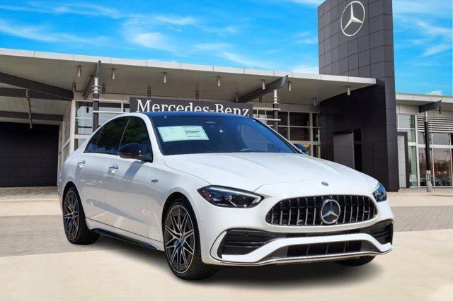 new 2024 Mercedes-Benz AMG C 43 car, priced at $69,770