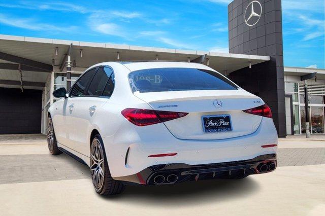 new 2024 Mercedes-Benz AMG C 43 car, priced at $69,770