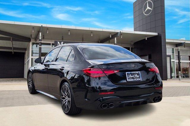 new 2024 Mercedes-Benz AMG C 43 car, priced at $68,335