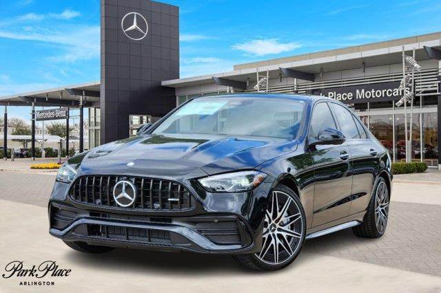 new 2024 Mercedes-Benz AMG C 43 car, priced at $68,335