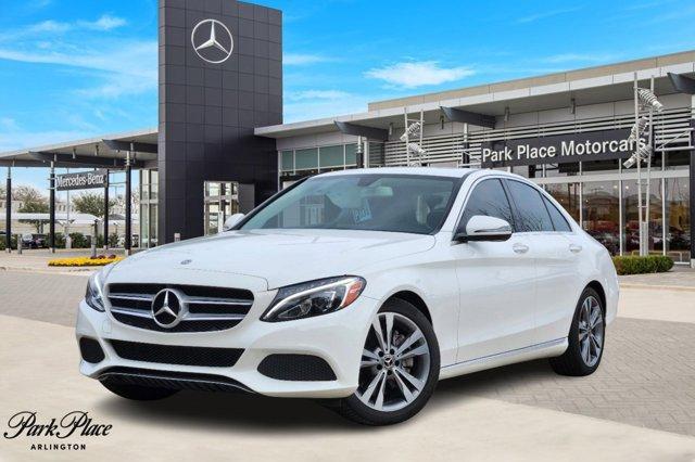 used 2018 Mercedes-Benz C-Class car, priced at $21,967