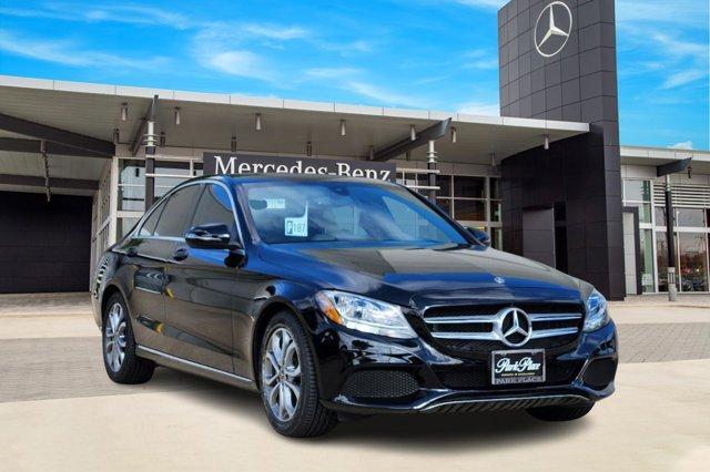 used 2018 Mercedes-Benz C-Class car, priced at $21,000