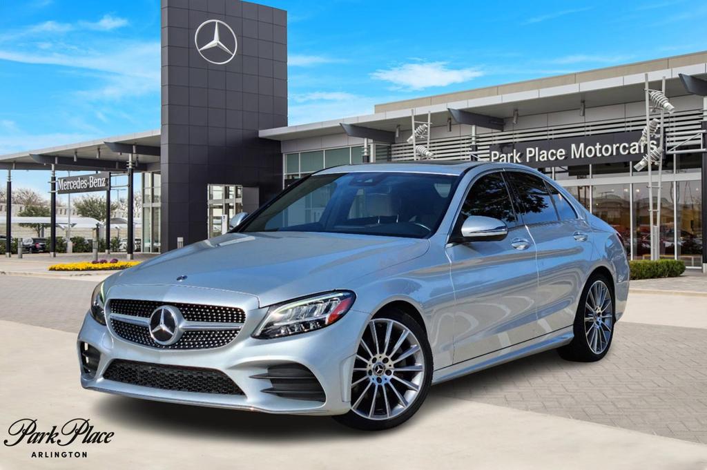 used 2021 Mercedes-Benz C-Class car, priced at $29,500