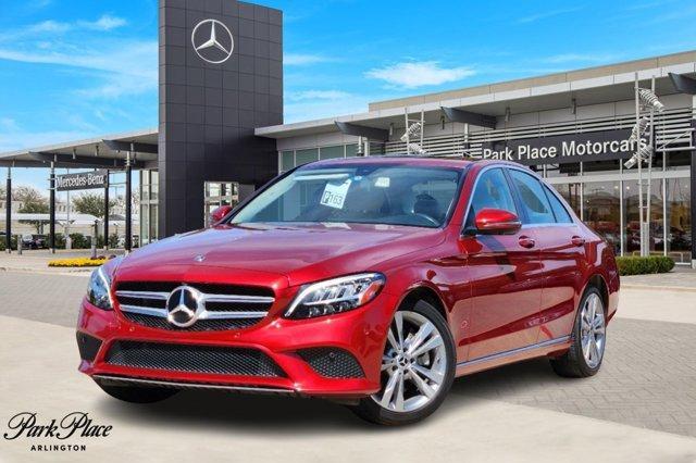 used 2020 Mercedes-Benz C-Class car, priced at $27,500