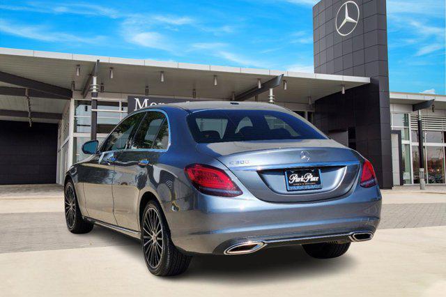 used 2021 Mercedes-Benz C-Class car, priced at $27,000