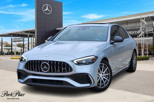 used 2024 Mercedes-Benz AMG C 43 car, priced at $60,000