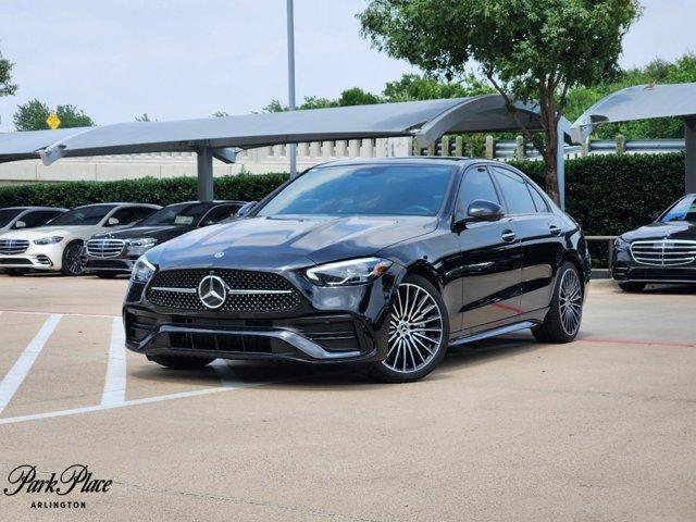 used 2024 Mercedes-Benz C-Class car, priced at $47,000