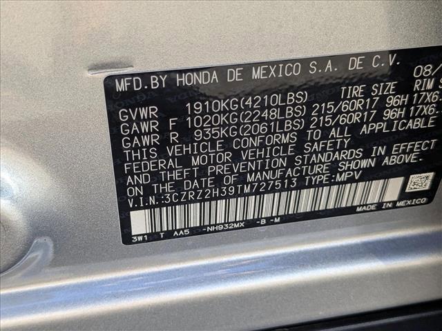 new 2026 Honda HR-V car, priced at $29,150