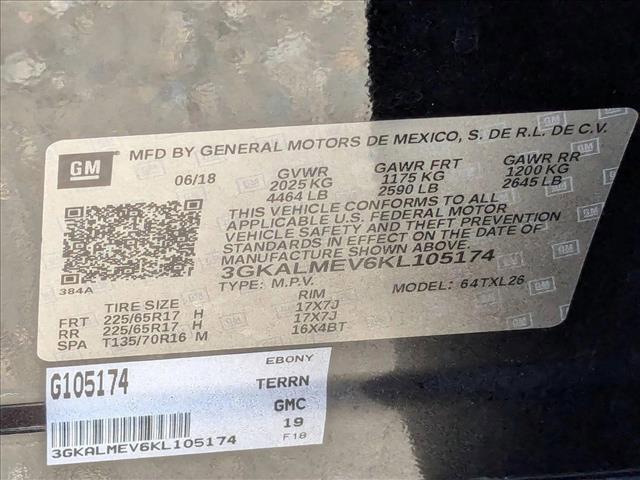 used 2019 GMC Terrain car, priced at $13,998